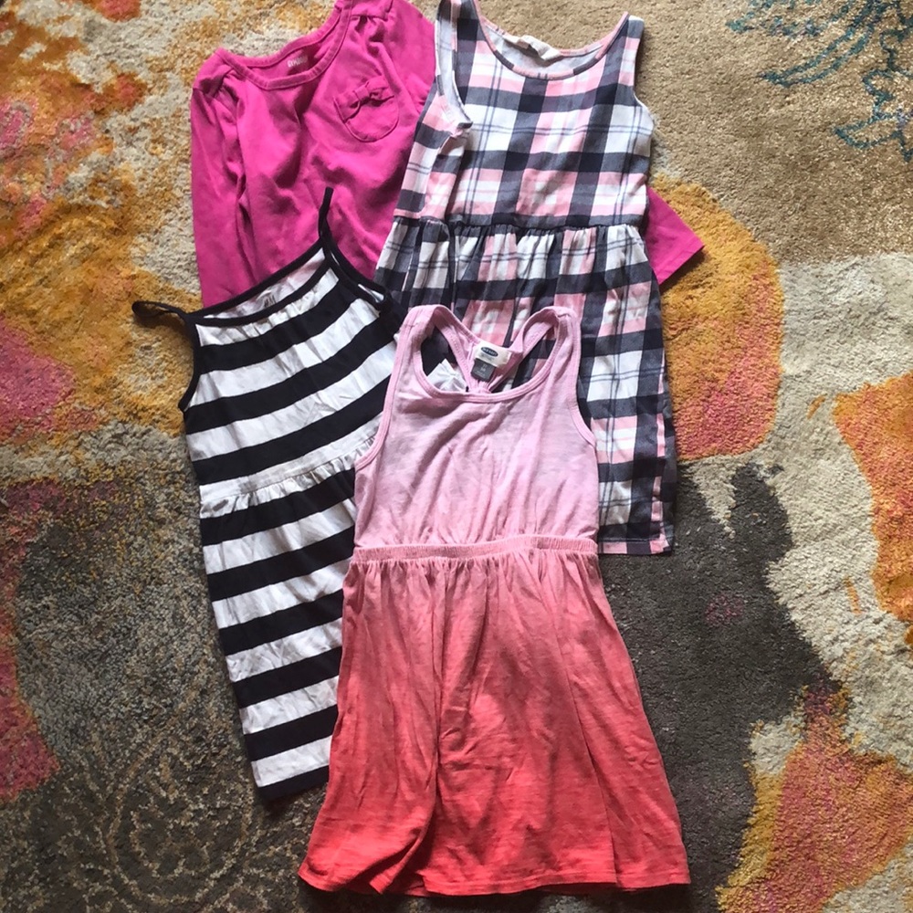 Lot of 3 Tunic/Dress Tops and a Long Sleeve Shirt (7)